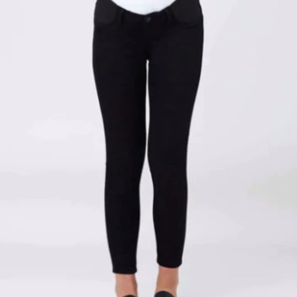 Ripe Maternity Isla Ankle Grazer Jegging - Black SIZE MEDIUM. - Picture 2 of 2